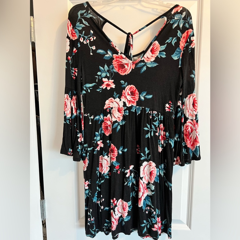 UMGEE floral bell sleeve dress